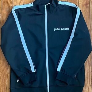 Palm Angels Black Top with White Logo